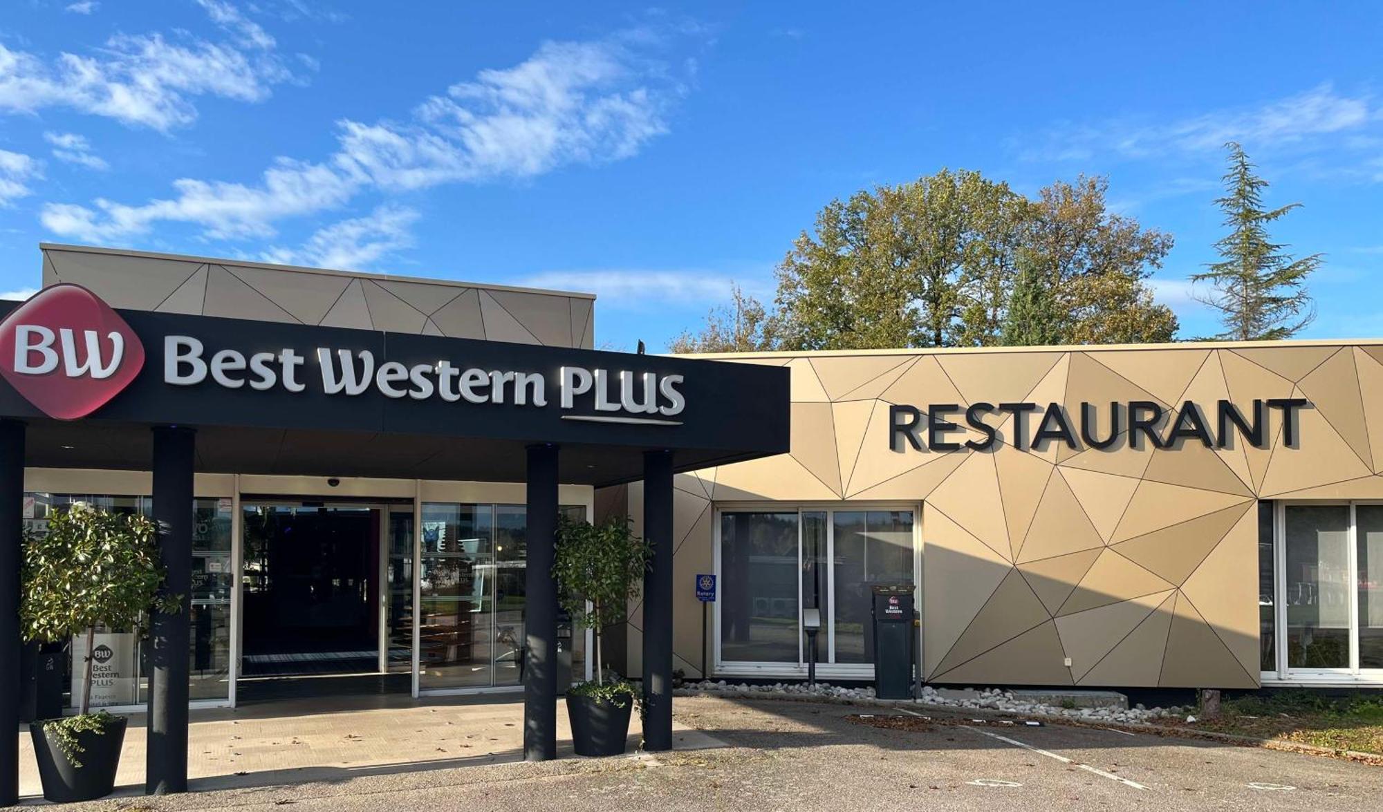 Best Western Plus La Fayette Hotel Et Spa Épinal Exterior foto